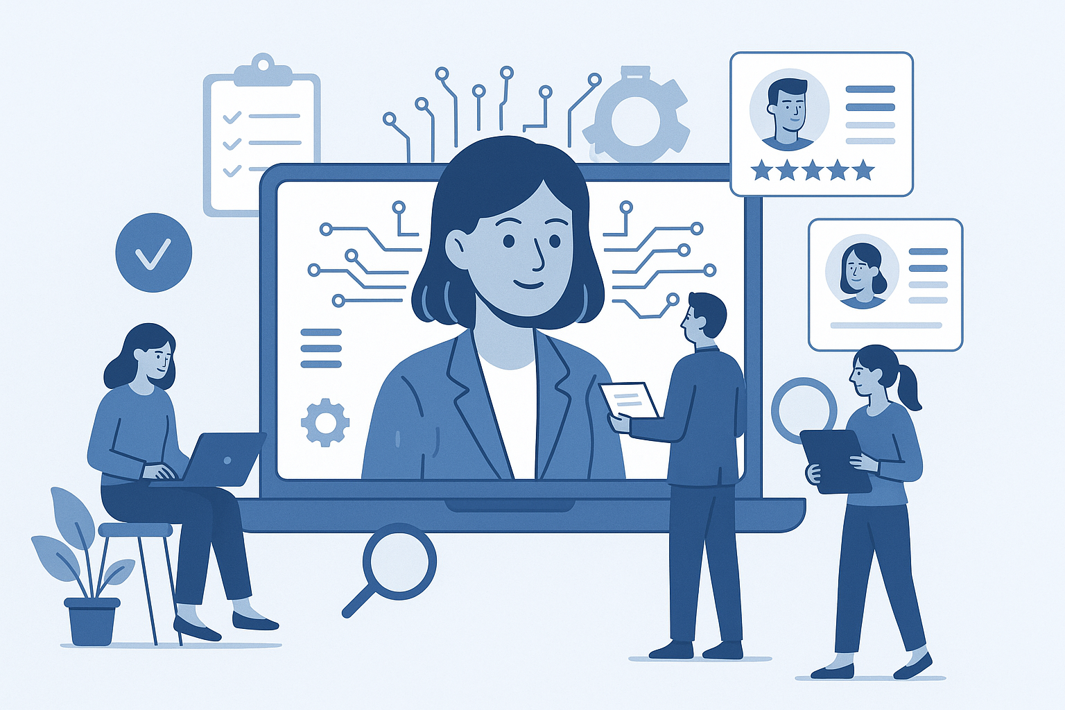 Od aplikacji do oferty: Jak asystenci AI mogą usprawnić proces rekrutacji.